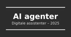 AI agenter – digitale assistenter 2025 (ainy.no)