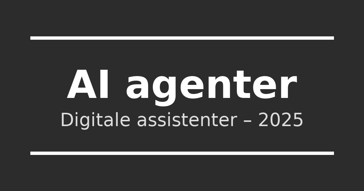 AI agenter – digitale assistenter 2025 (ainy.no)