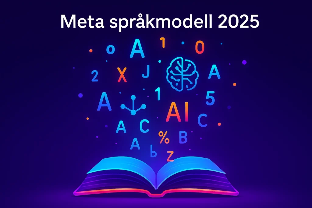 Meta språkmodell Llama 3.1 og 3.2 i 2025 – illustrasjon