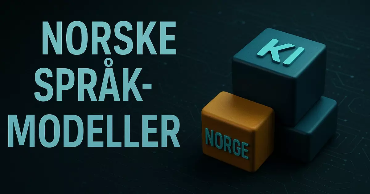 Norske språkmodeller – featurebilde (Ainy.no)