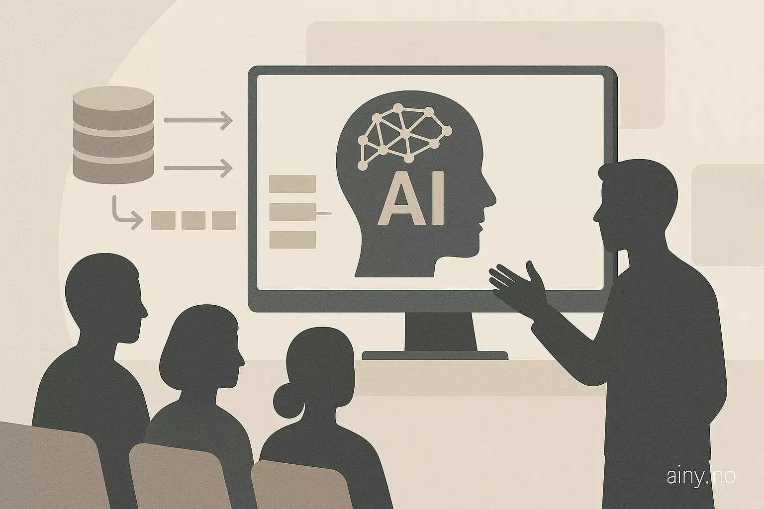 Illustrasjon KI-generert med OpenAI API for artikkelen: AgentCore dypdykk: langtidsminne i Amazon Bedrock