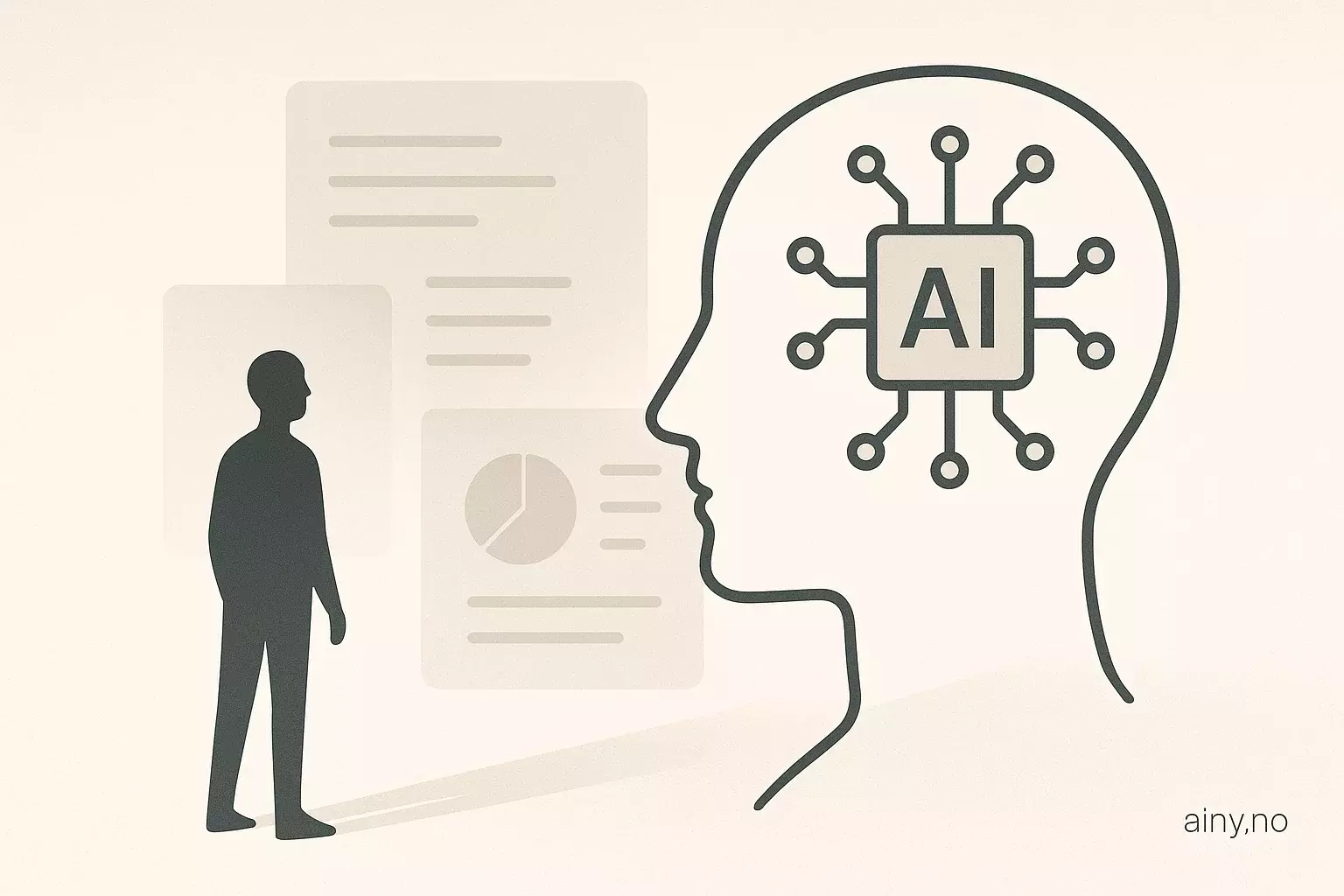 Illustrasjon KI-generert med OpenAI API for artikkelen: Ansvarlig KI i prioritering av generative AI-prosjekter