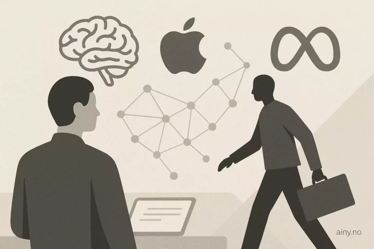 Apple mister enda en AI-leder til Meta