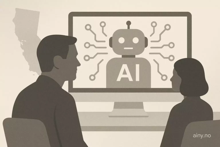 California først med regulering av AI-kompanjongchatboter