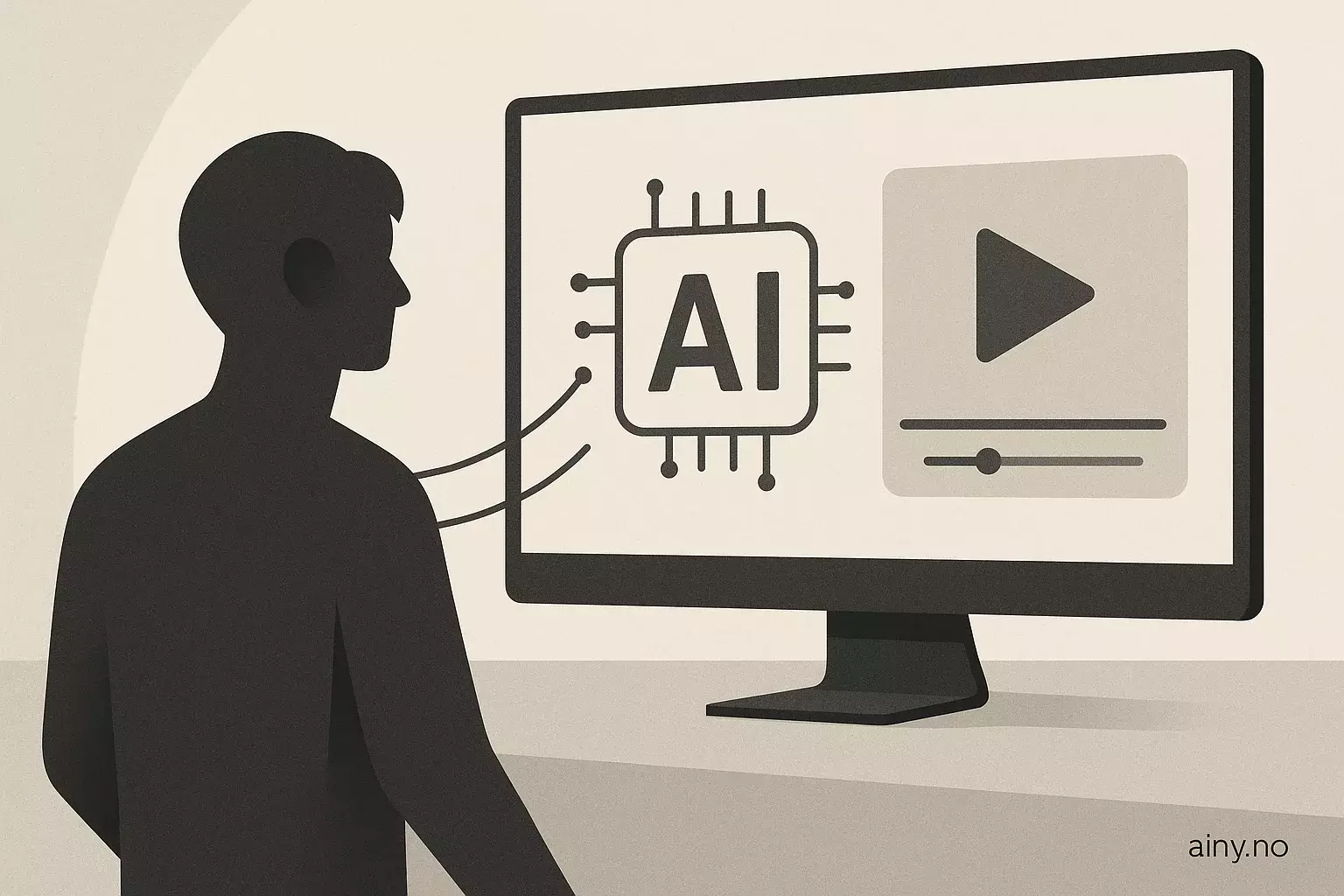 Illustrasjon KI-generert med OpenAI API for artikkelen: Google lanserer Veo 3.1 – oppdatert AI-videomodel