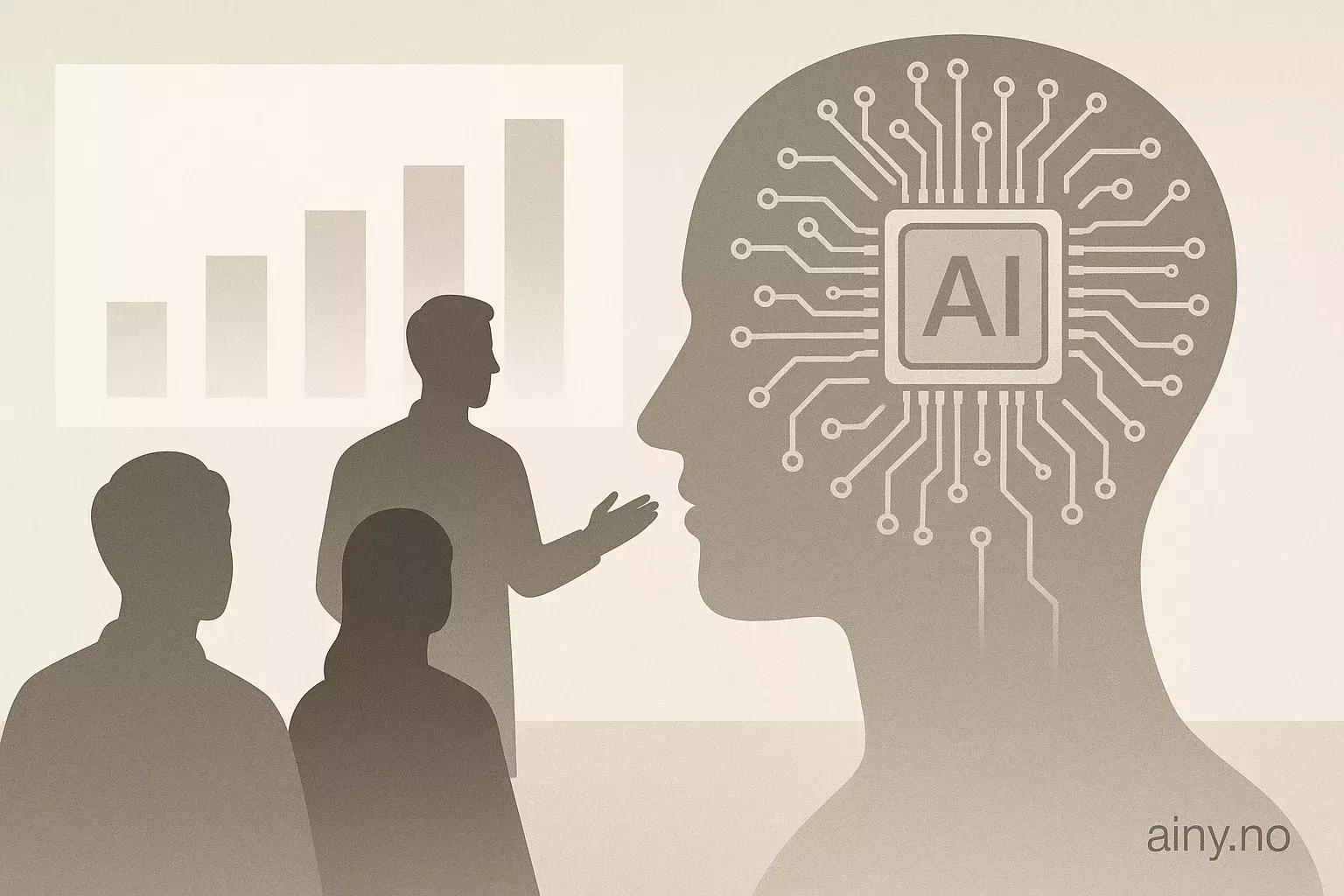 Illustrasjon KI-generert med OpenAI API for artikkelen: Mem0 henter 24 millioner dollar til AI-minne