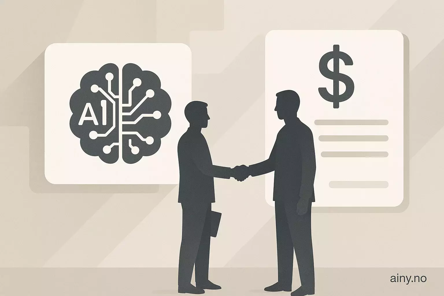 Illustrasjon KI-generert med OpenAI API for artikkelen: OpenAI kjøper fintech-appen Roi og ansetter CEO