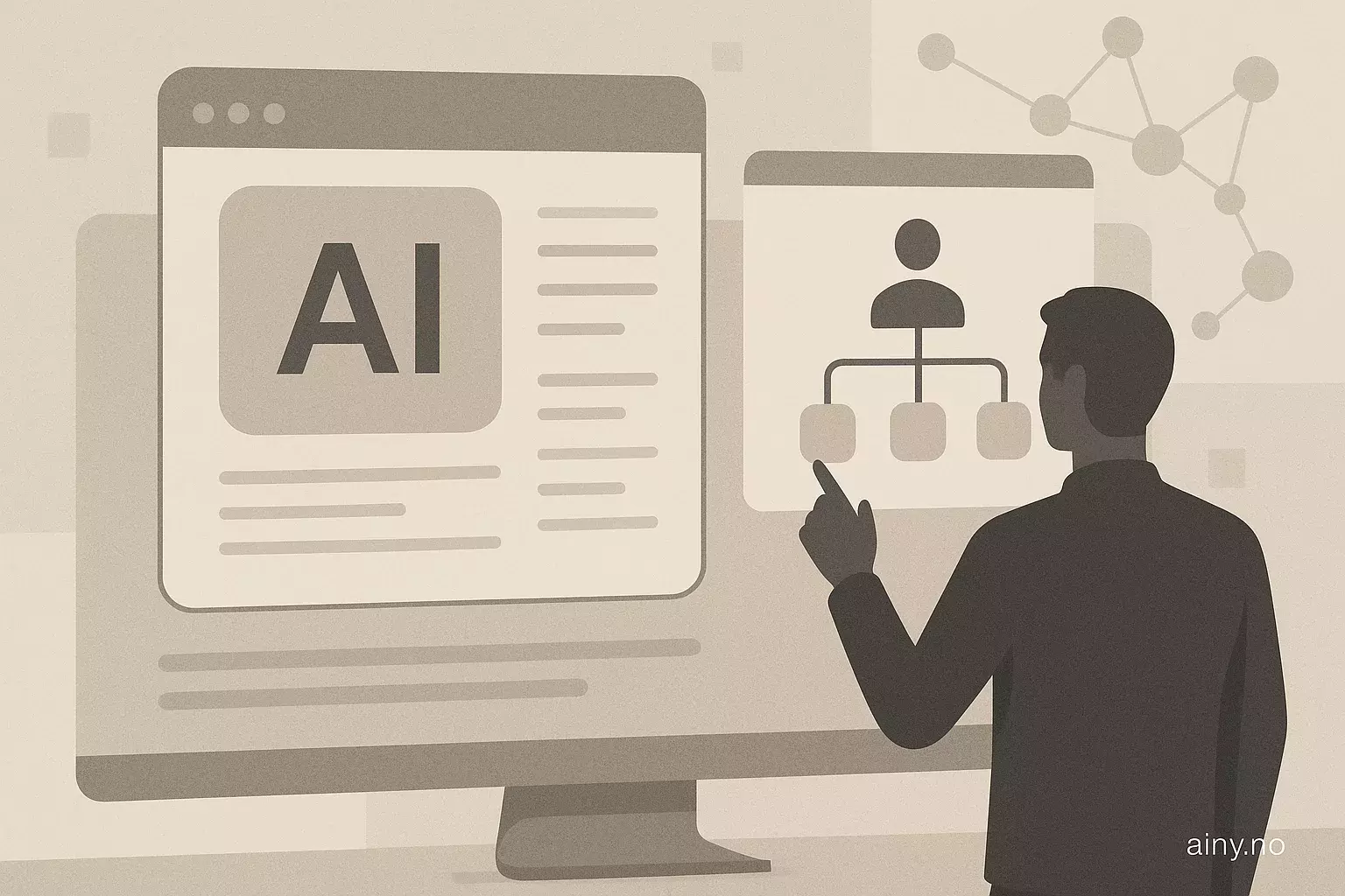 Illustrasjon KI-generert med OpenAI API for artikkelen: OpenAI lanserer AgentKit for bygging og distribusjon av agenter
