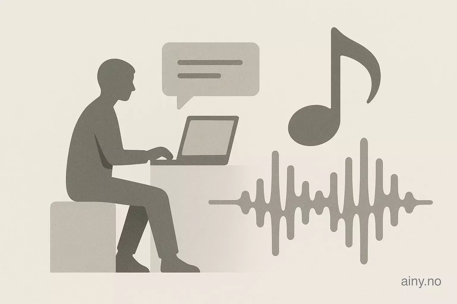 Illustrasjon KI-generert med OpenAI API for artikkelen: OpenAI utvikler generativt musikkverktøy