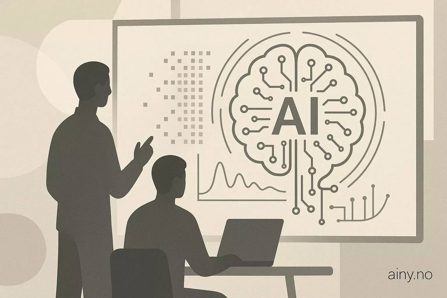 Illustrasjon KI-generert med OpenAI API for artikkelen: Q-ROAR forbedrer RoPE-skalering i kvantiserte LLM