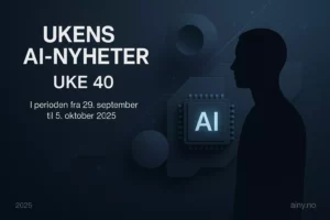 Illustrasjon KI-generert med OpenAI API for artikkelen: Ukens AI-Nyheter - Uke 40