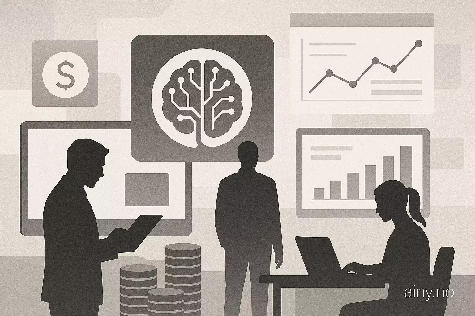 Illustrasjon KI-generert med OpenAI API for artikkelen: Amazon bruker KI-agenter for å screene 2 milliarder transaksjoner