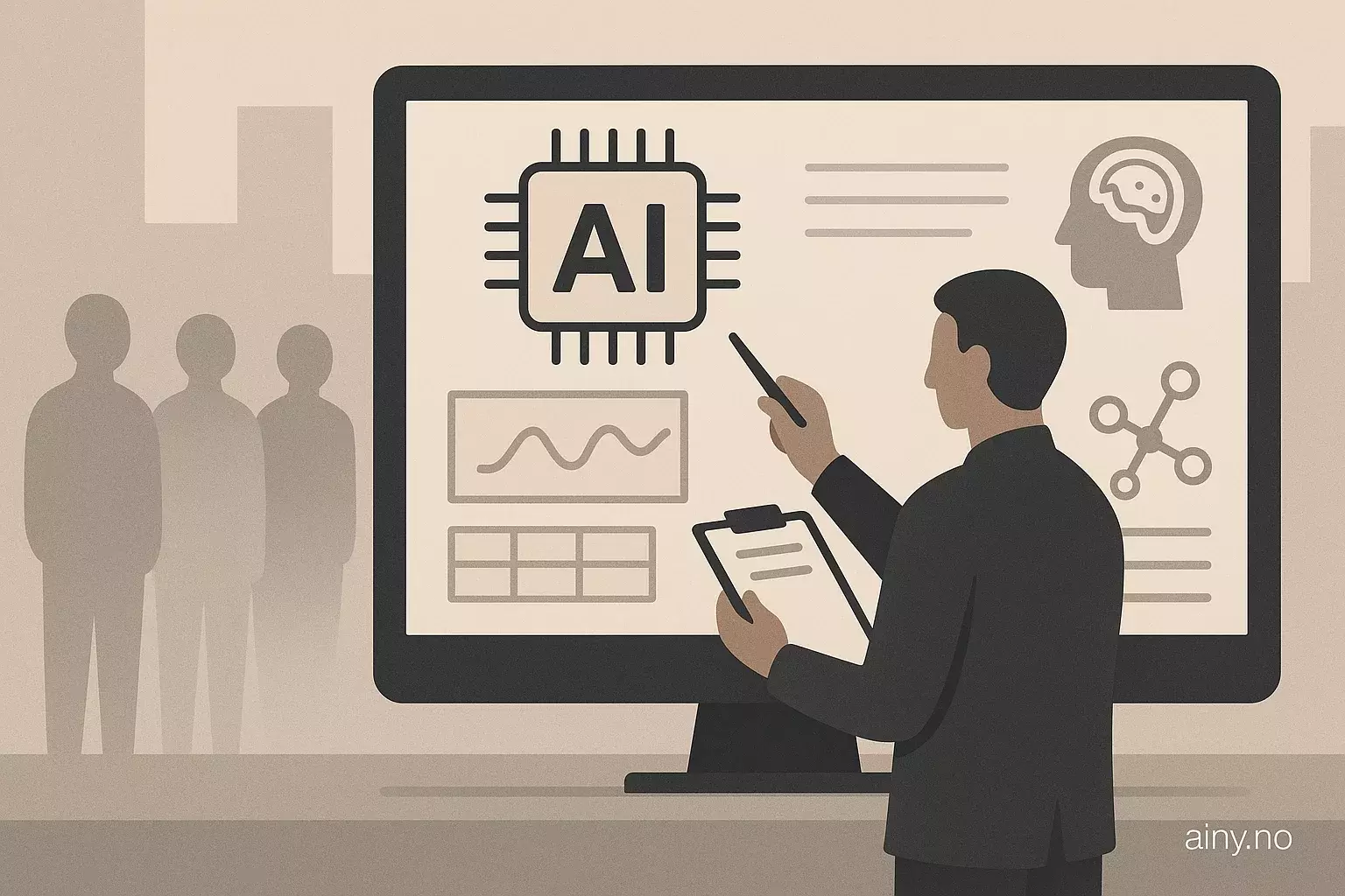 Illustrasjon KI-generert med OpenAI API for artikkelen: Amazon Nova får utvidet evalueringsstøtte i SageMaker