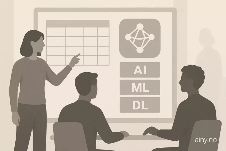 Serie forklarer maskinlæring og dyp læring i Excel