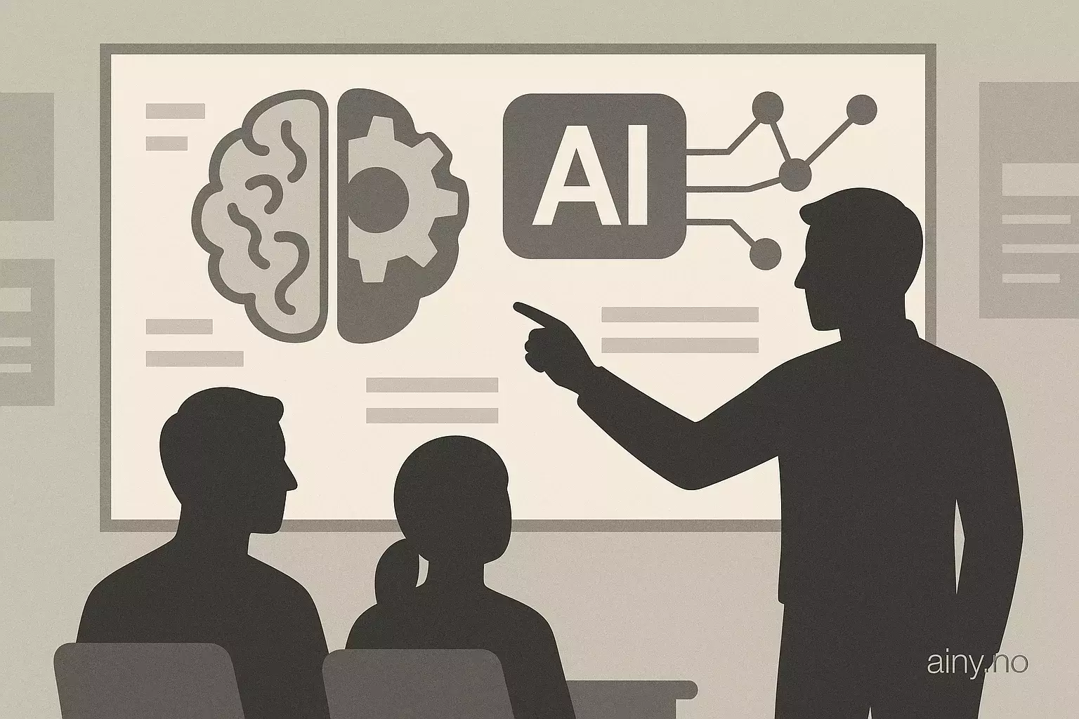 Illustrasjon KI-generert med OpenAI API for artikkelen: TDS: Teori og praksis for effektiv bruk av KI