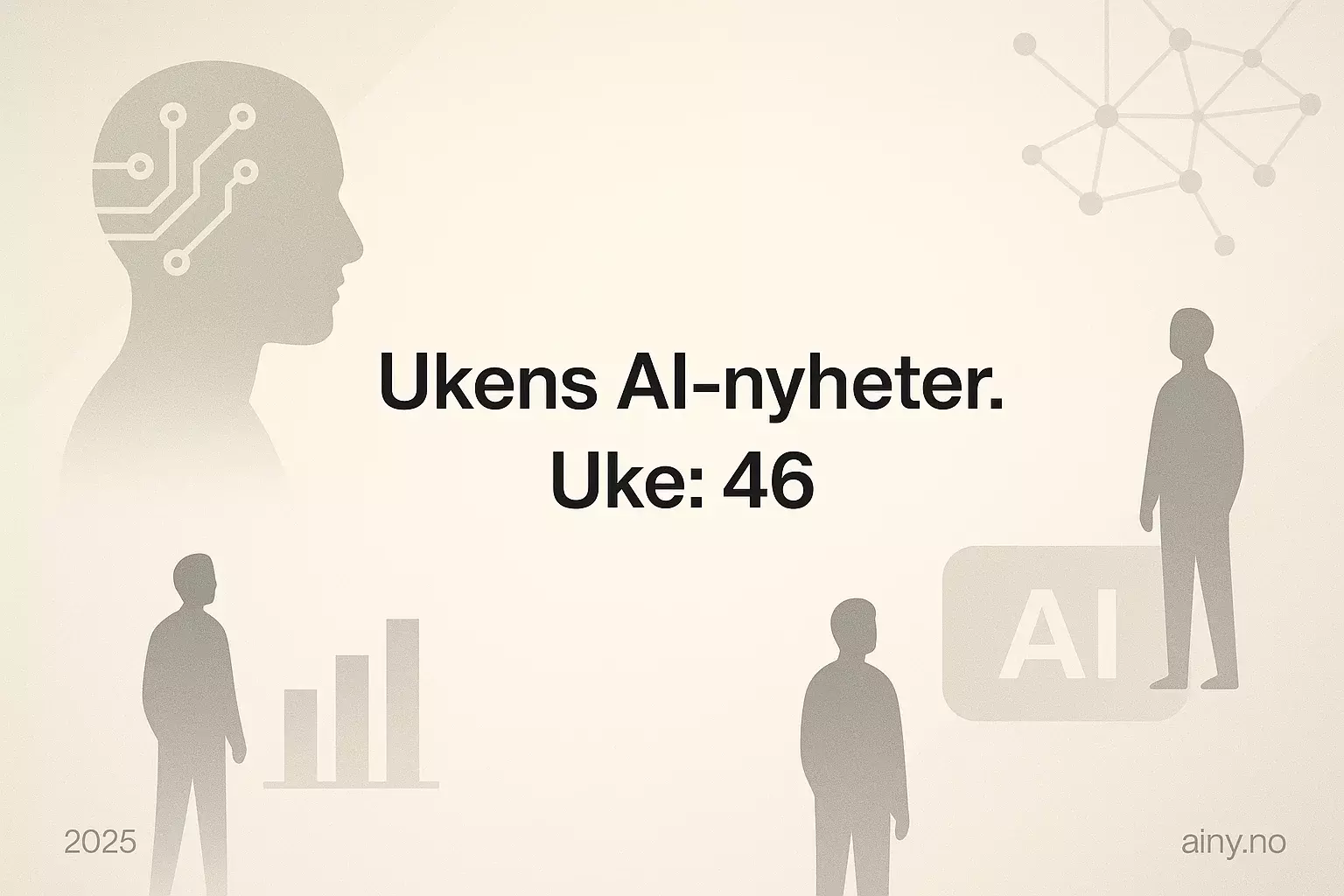 Illustrasjon KI-generert med OpenAI API for artikkelen: Ukens AI-nyheter. Uke: 46