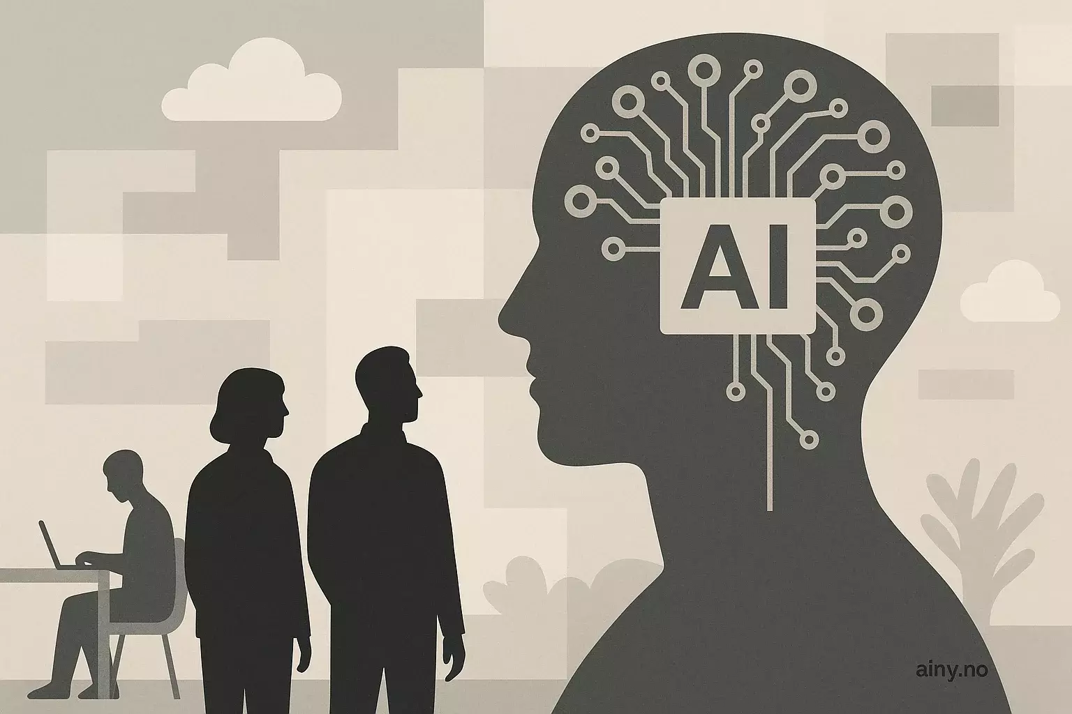 Illustrasjon KI-generert med OpenAI API for artikkelen: Vince Gilligan: «Pluribus» laget av mennesker