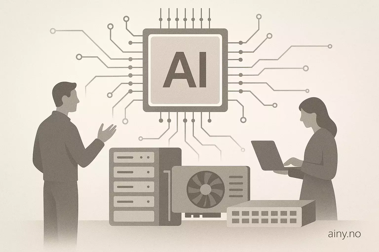 AMD: End-to-end maskinvare for bedrifts-KI