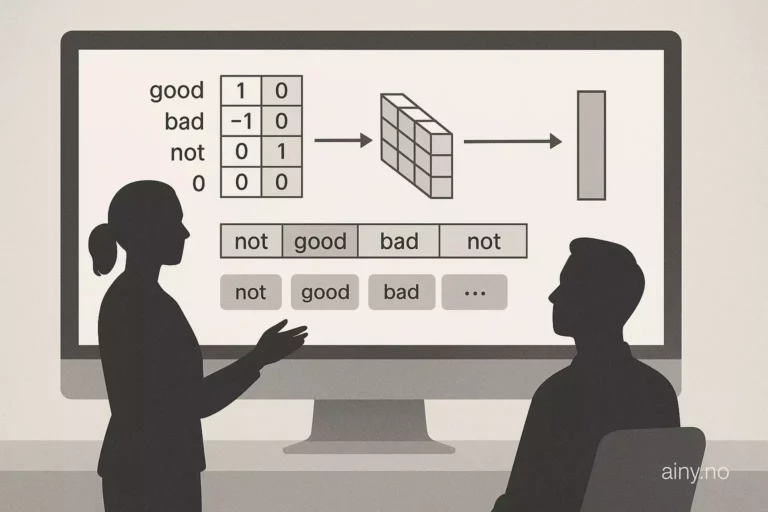 CNN i Excel viser 1D-konvolusjon for tekst