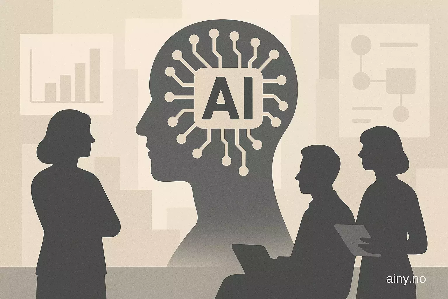 Illustrasjon KI-generert med OpenAI API for artikkelen: Equity spår KI-agenter, store IPOer og VC-press i 2026