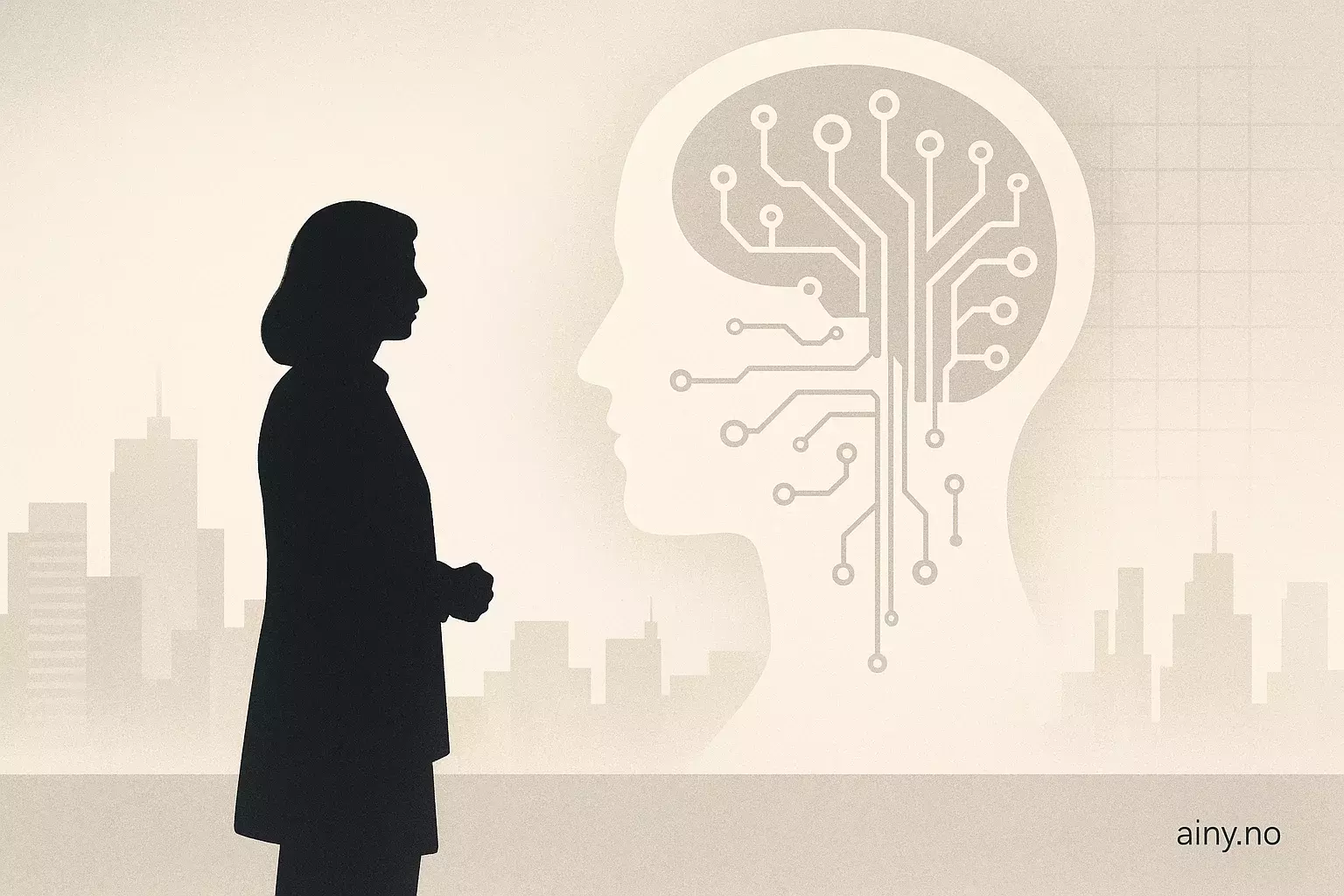 Illustrasjon KI-generert med OpenAI API for artikkelen: Anthropic ansetter Irina Ghose for Bengaluru-satsing