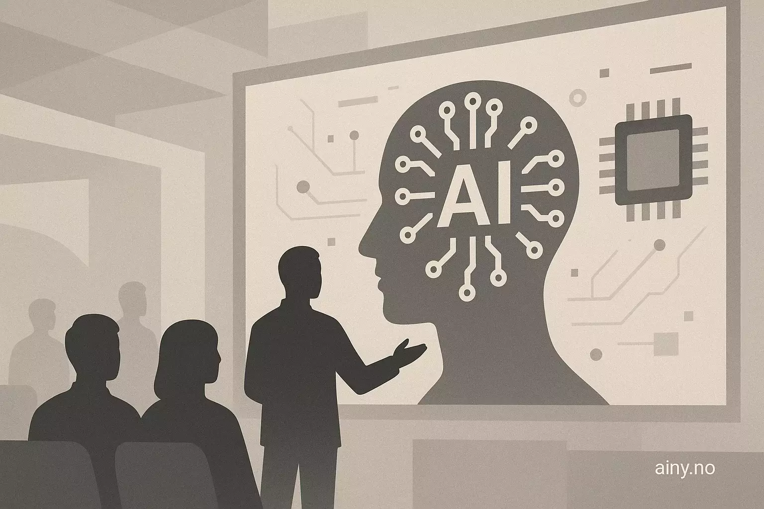 Illustrasjon KI-generert med OpenAI API for artikkelen: CES 2026: Nvidia, AMD og mer fra Las Vegas