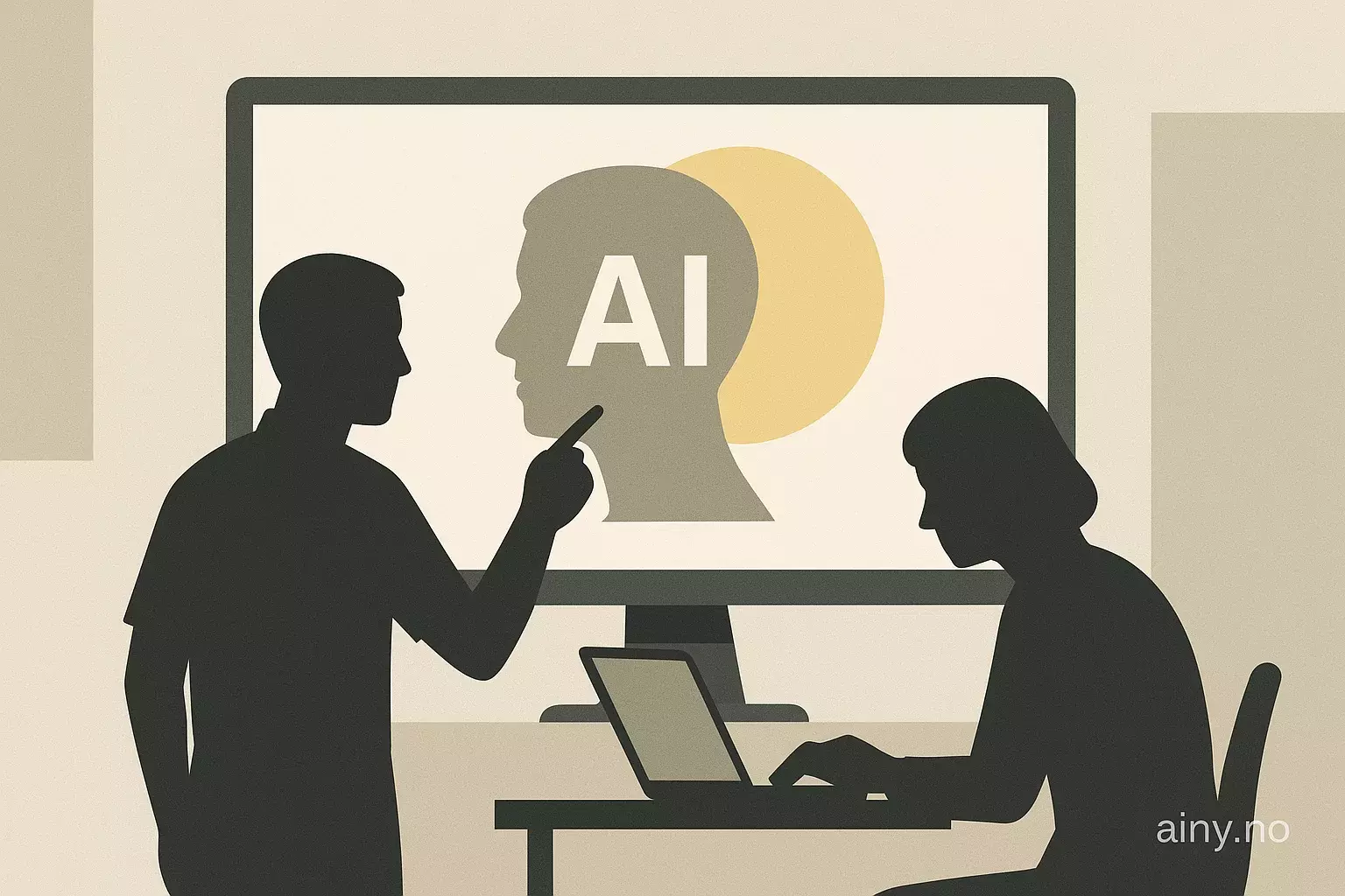 Illustrasjon KI-generert med OpenAI API for artikkelen: Fra RGB til Lab: fiks for fargeartefakter i KI-bilder