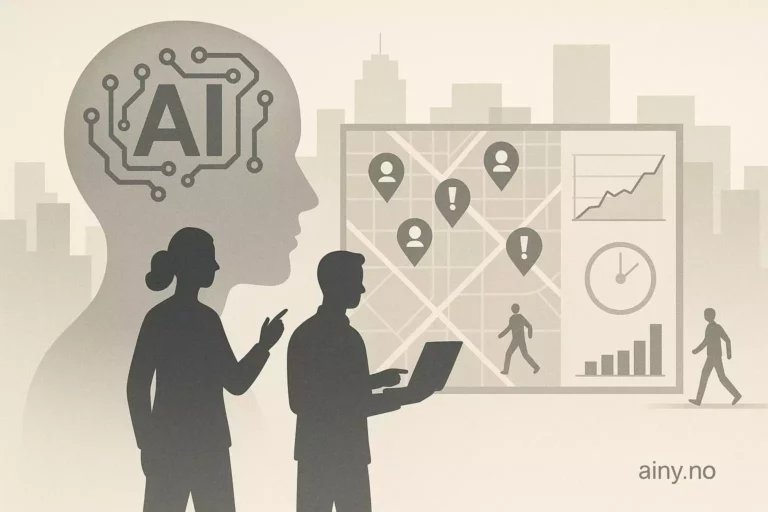 Modell for gangrisiko med rom‑tid maskinlæring