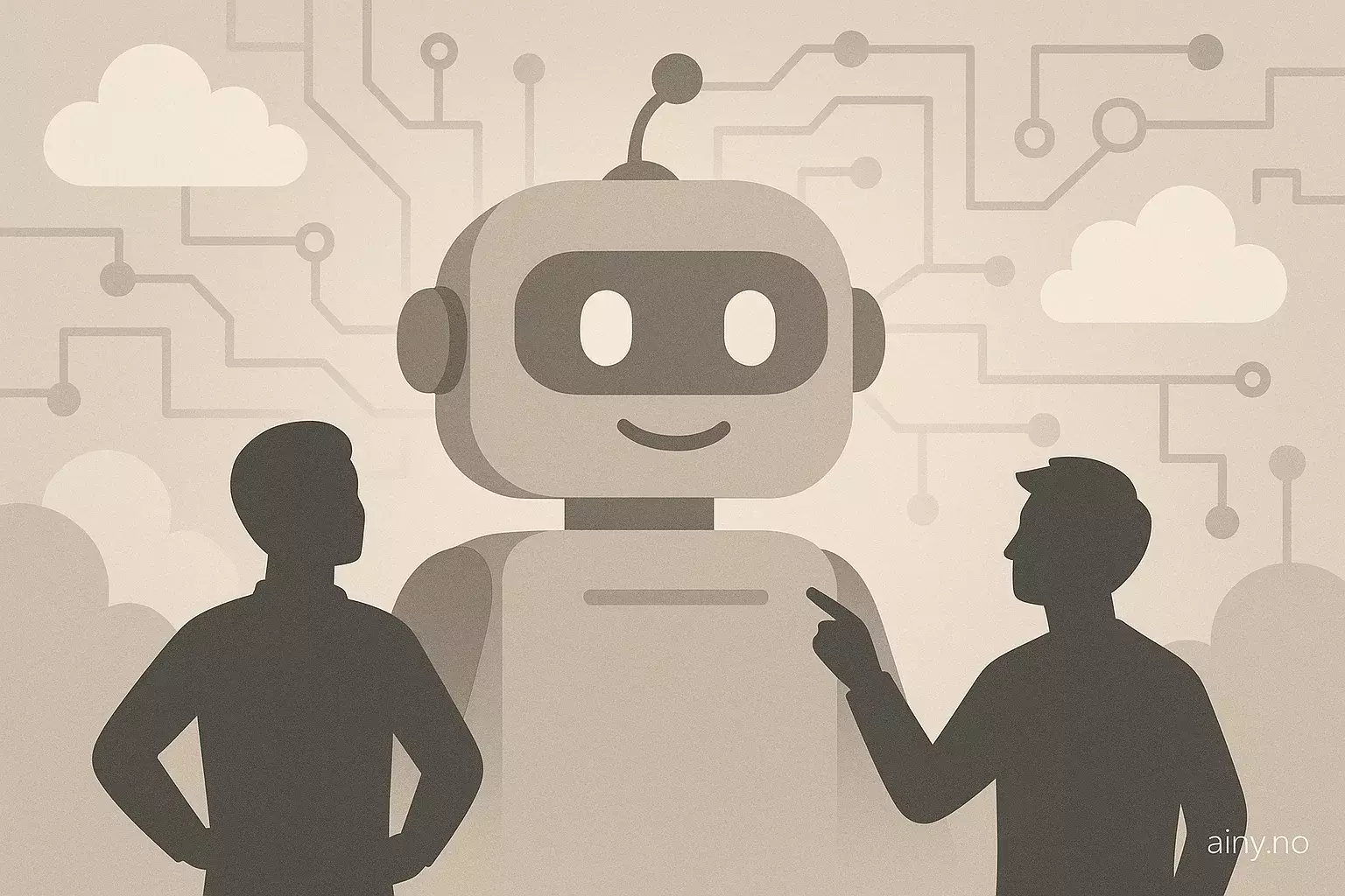 Illustrasjon KI-generert med OpenAI API for artikkelen: OpenClaw: Fra Clawdbot til Moltbot på fem dager