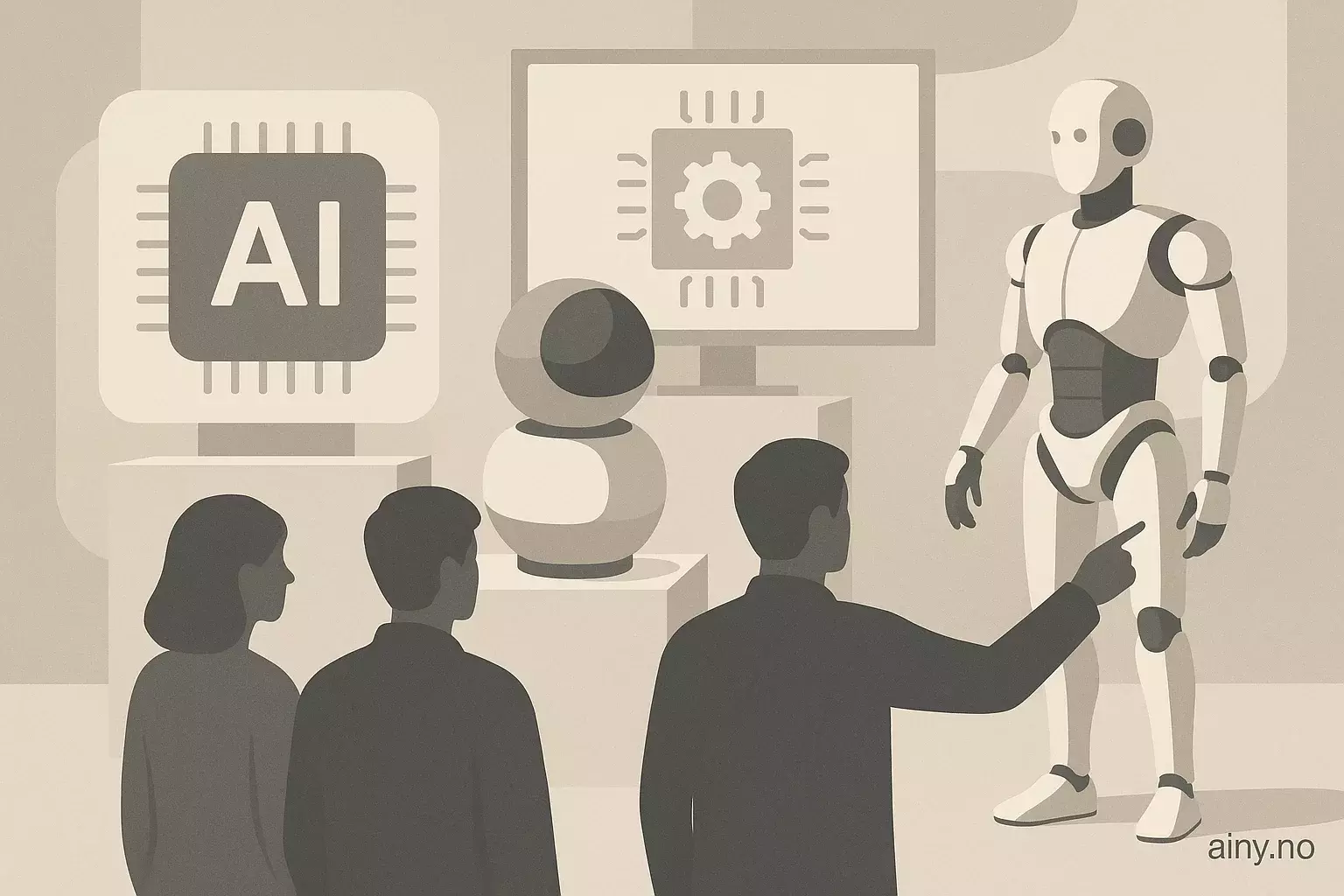 Illustrasjon KI-generert med OpenAI API for artikkelen: Spennende KI-produkter fra CES 2026