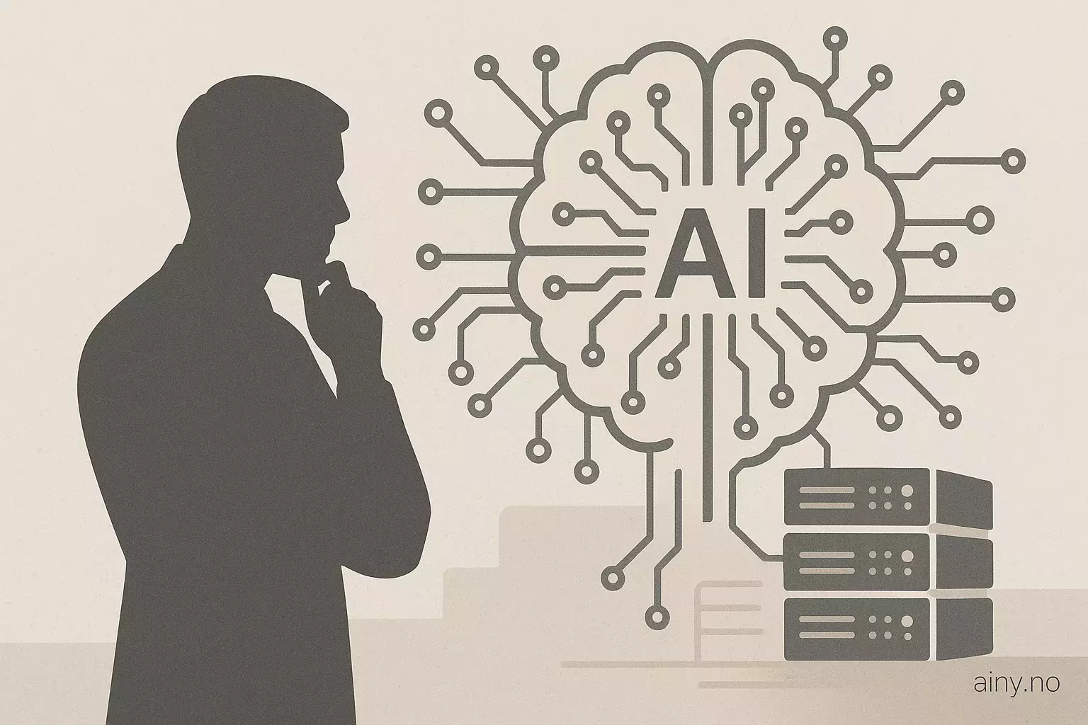 Illustrasjon KI-generert med OpenAI API for artikkelen: Anthropic: Claude utsatt for industriskala destillasjon