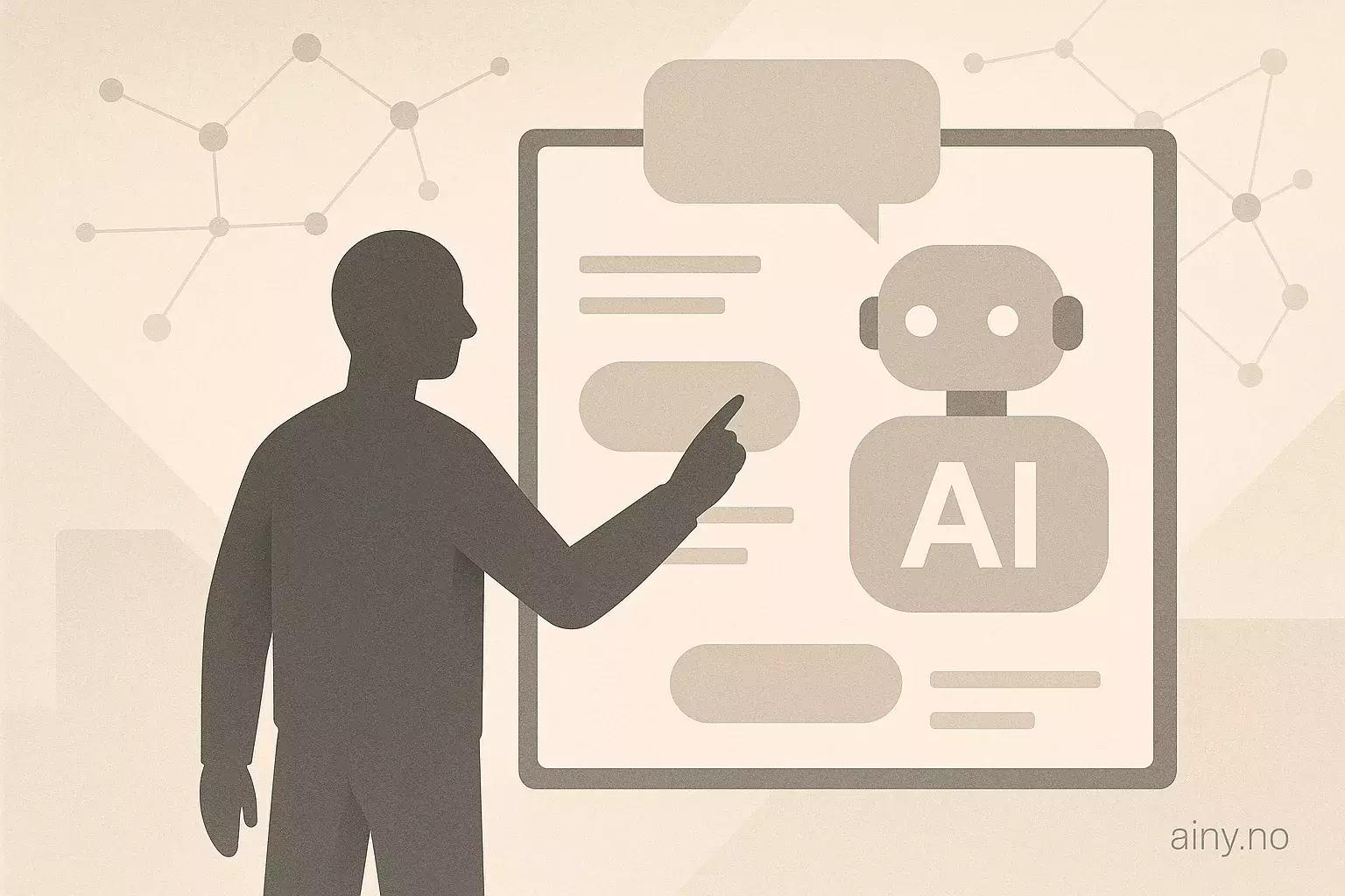 Illustrasjon KI-generert med OpenAI API for artikkelen: Google lanserer Interactions API for mer strukturert KI