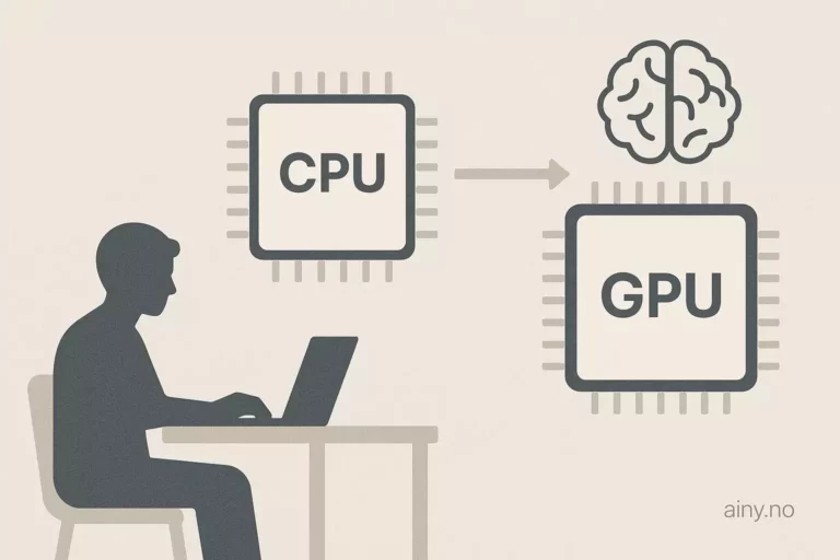 Slik samhandler CPU og GPU i flerkort AI-oppsett