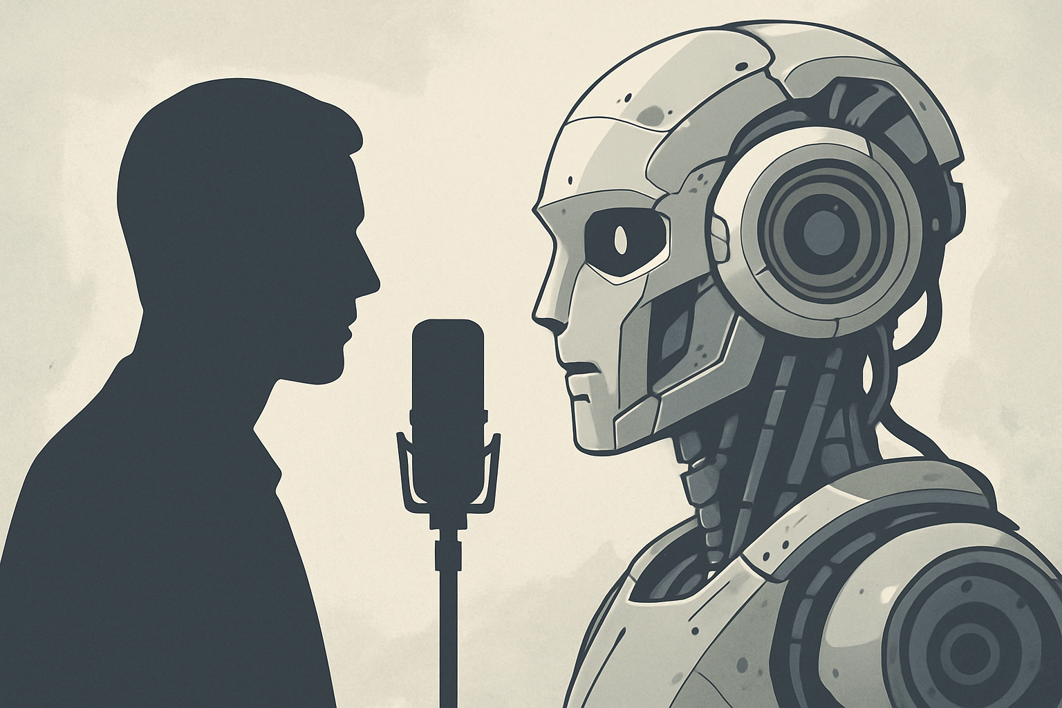 Illustrasjon av Arc Raiders by Embark Studios bruker menneskelige stemmer