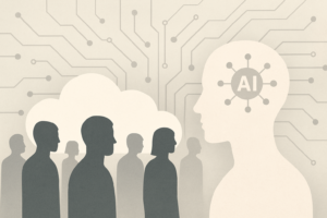 Ilustración de Cloudflare: El tráfico de bots superará al tráfico humano para 2027