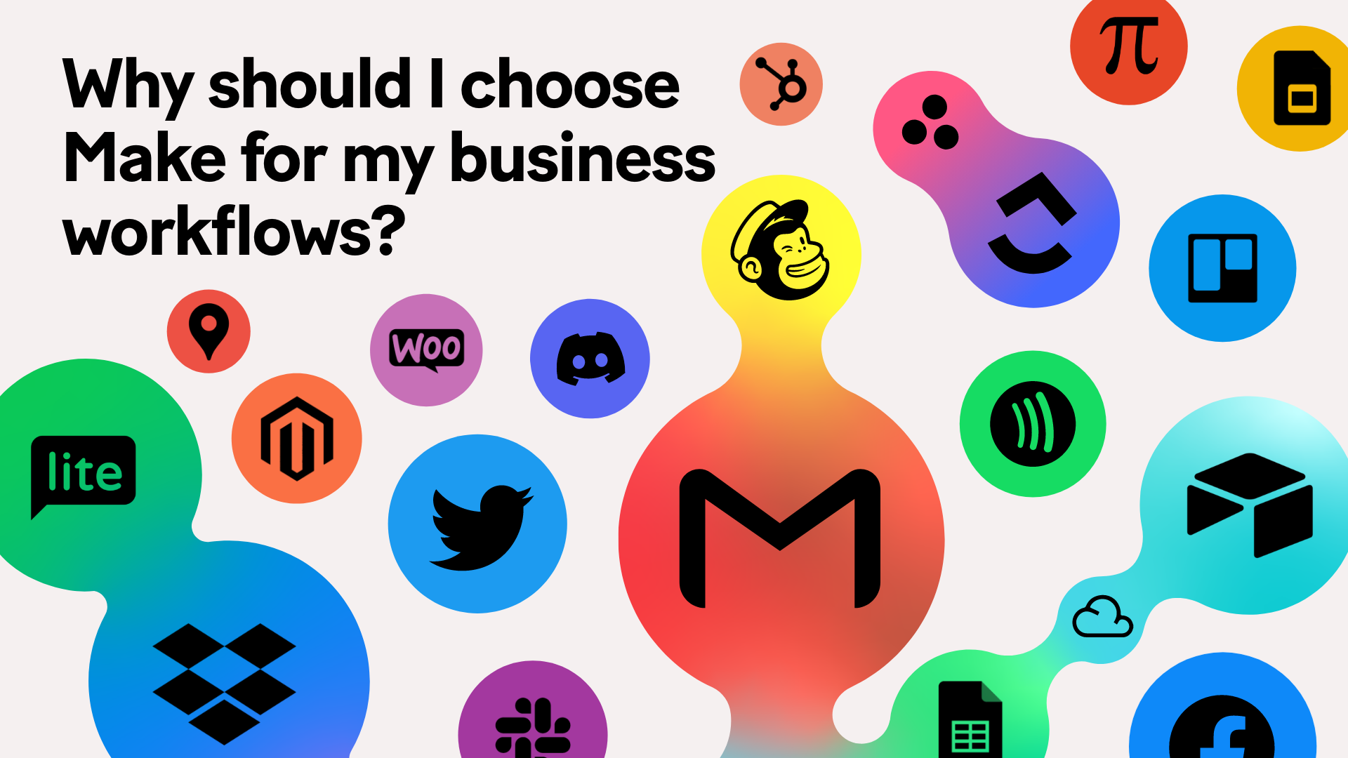 Why should I choose Make for my business workflows?