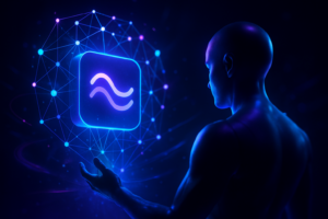 Illustrasjon av Bluesky lanserer Attie, en AI-app for tilpassede strømmer