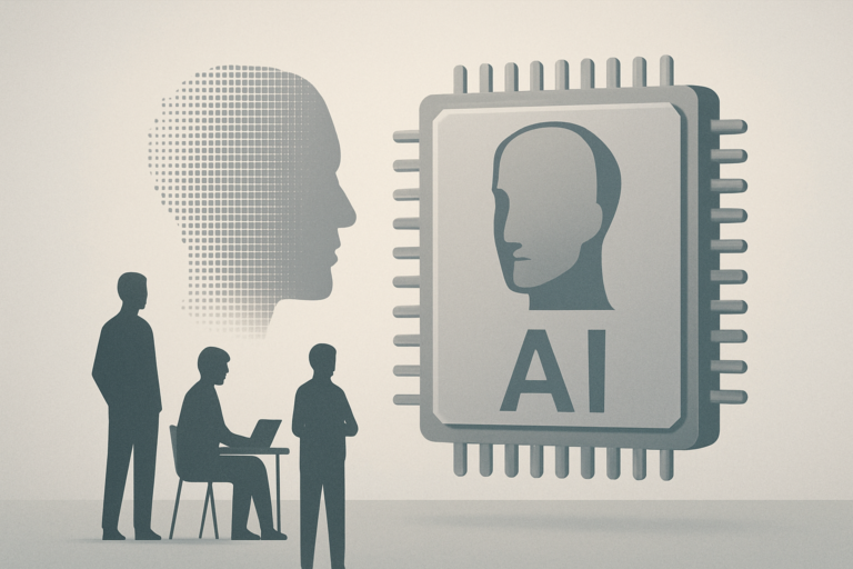 Illustrasjon av AI-nyheter: Nvidia, Walmart og treningsdata