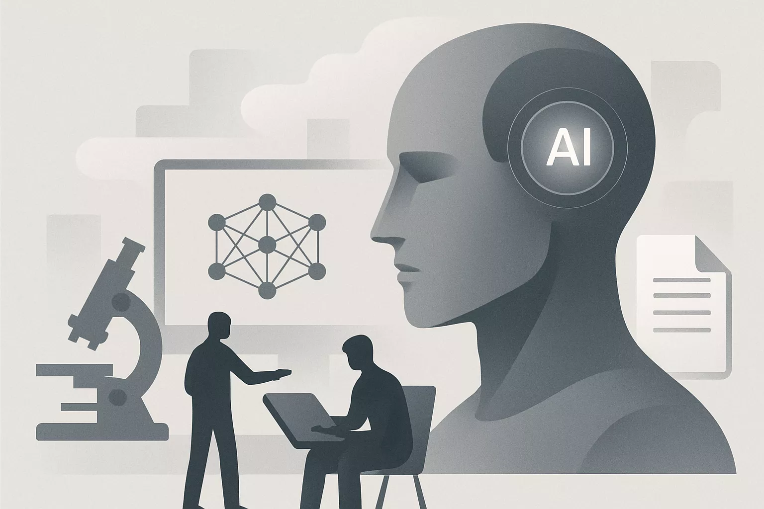 Illustrasjon av OpenAI satser på AI-forsker, nye AI-verktøy lanseres