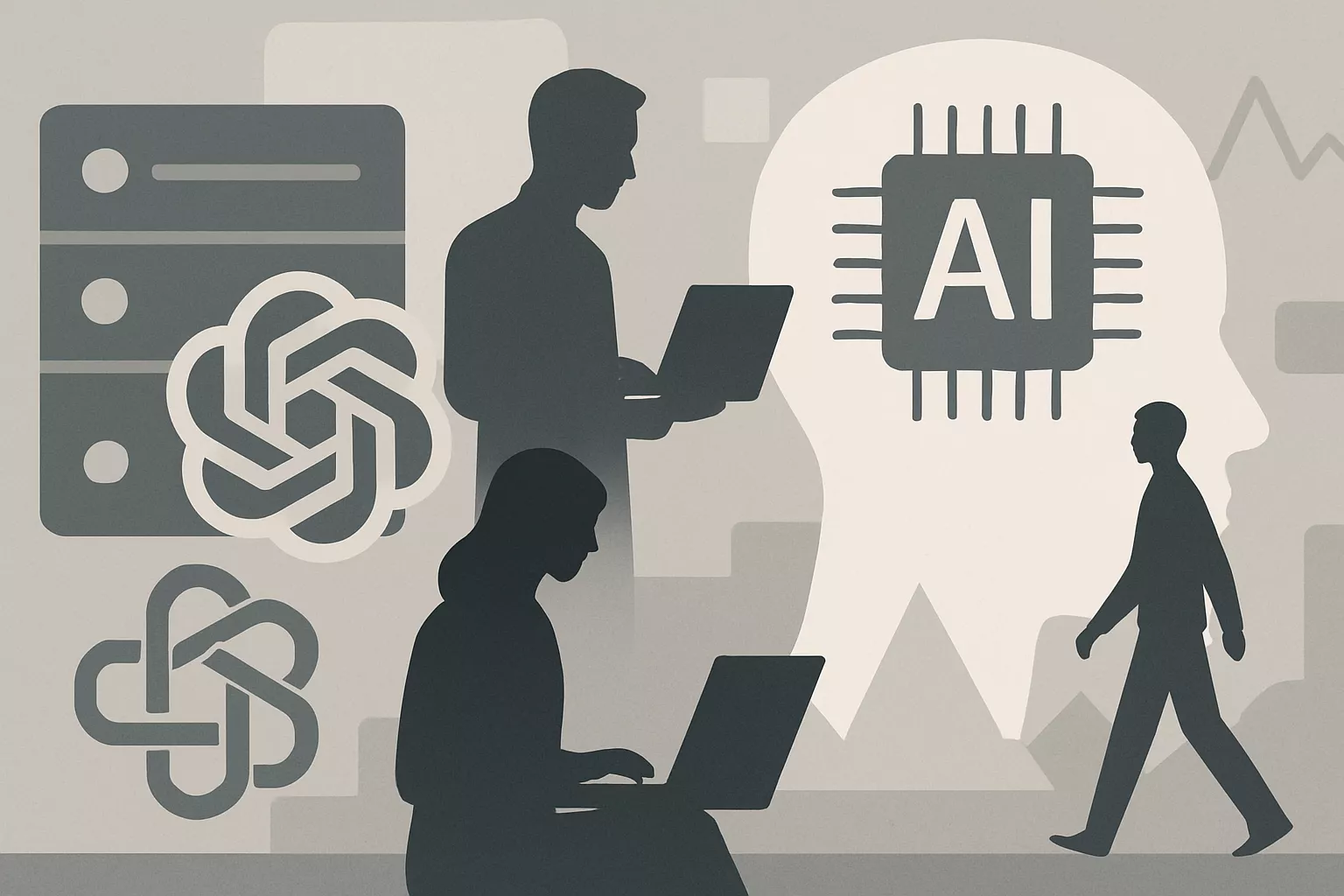 Illustrasjon av OpenAI kjøper Astral, Google satser på AI-agenter