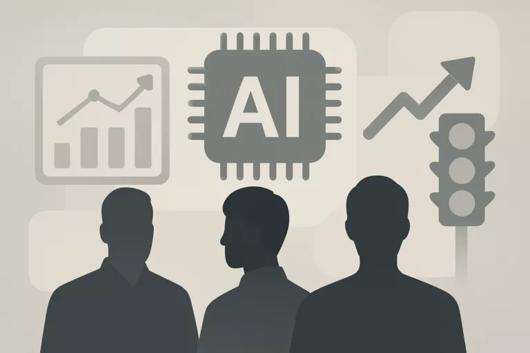 Illustrasjon av AI-nyheter fra hele verden: OpenAI og Kuaishou