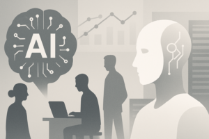 Illustrasjon av AI blir mer menneskelig – Google og Meta satser stort