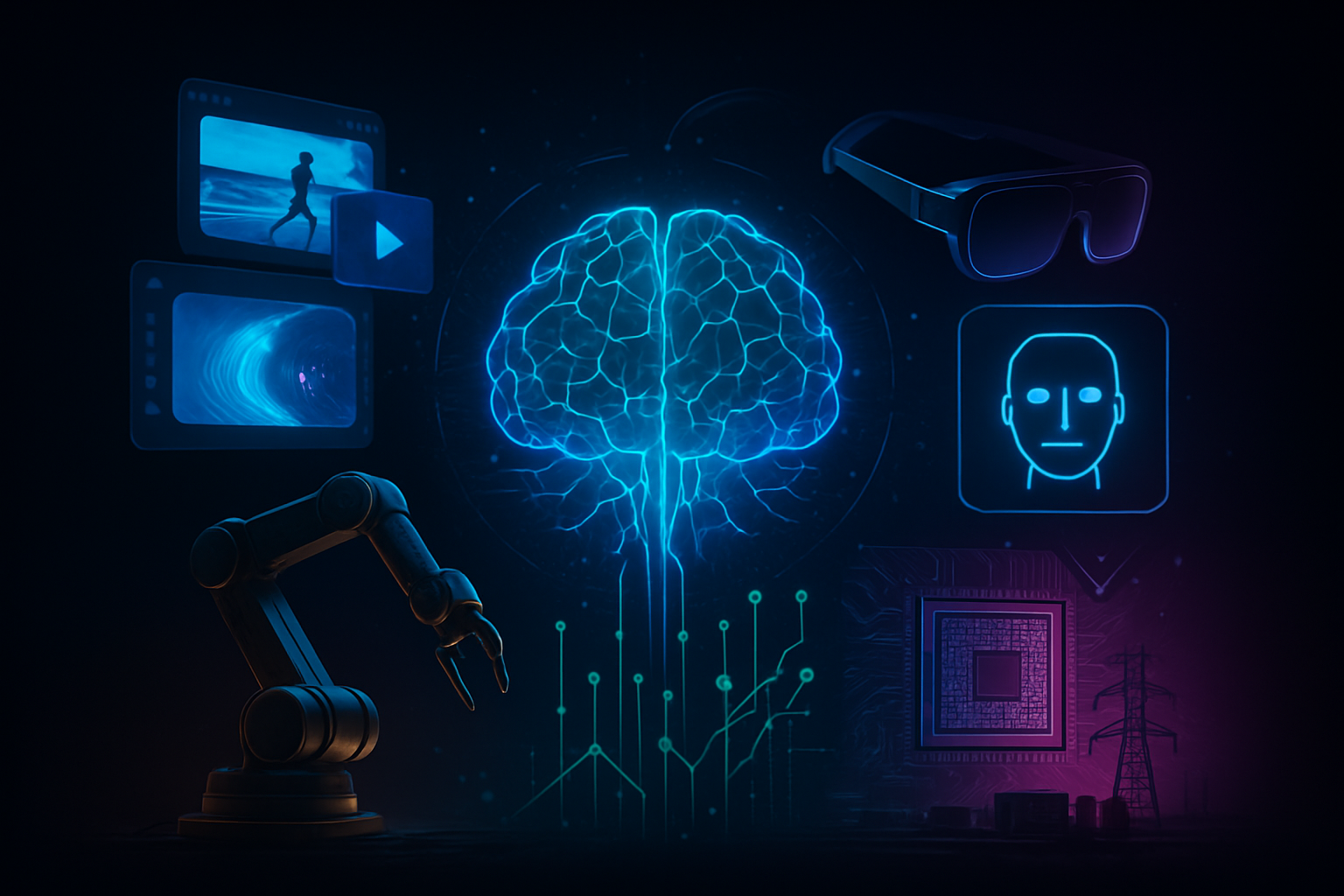 Illustrasjon av AI: Amazon tar grep, Bluesky satser – presset øker