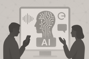 Illustrasjon av Gemini 3.1 Flash Live: Forbetrar KI-lyd med naturlege samtalar