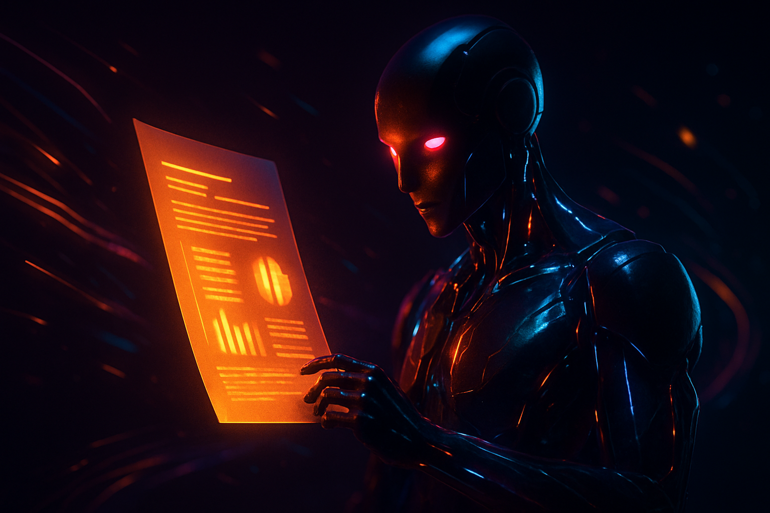 Illustrasjon av Granite 4.0 3B Vision: Ny AI-modell for dokumentforståelse