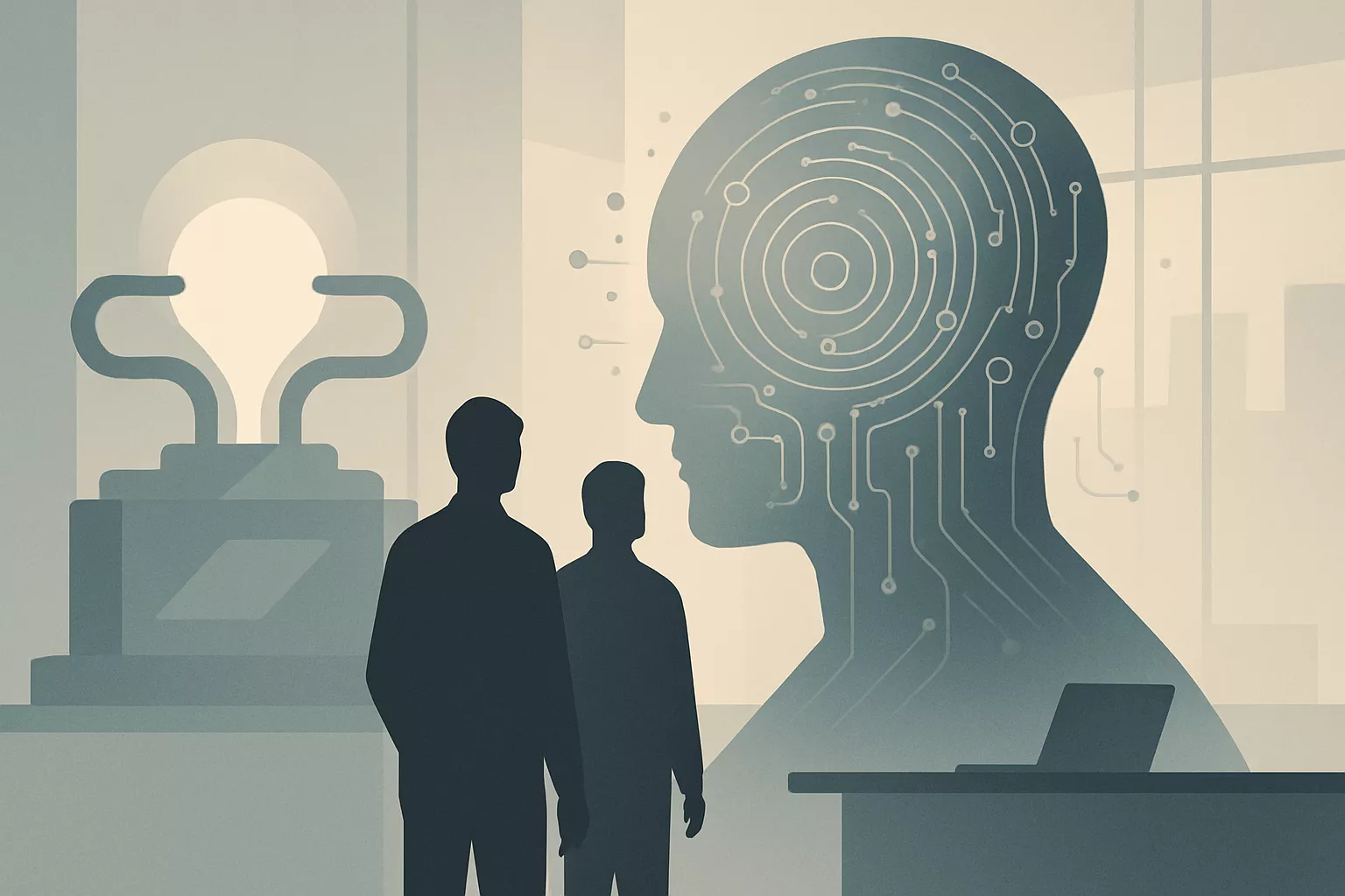 Illustrasjon av Helion i samtaler med OpenAI om fusjonskraft