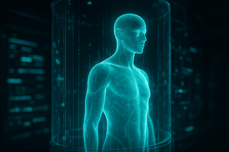 Illustrasjon av Mantis Biotech utvikler digitale tvillinger for medisin