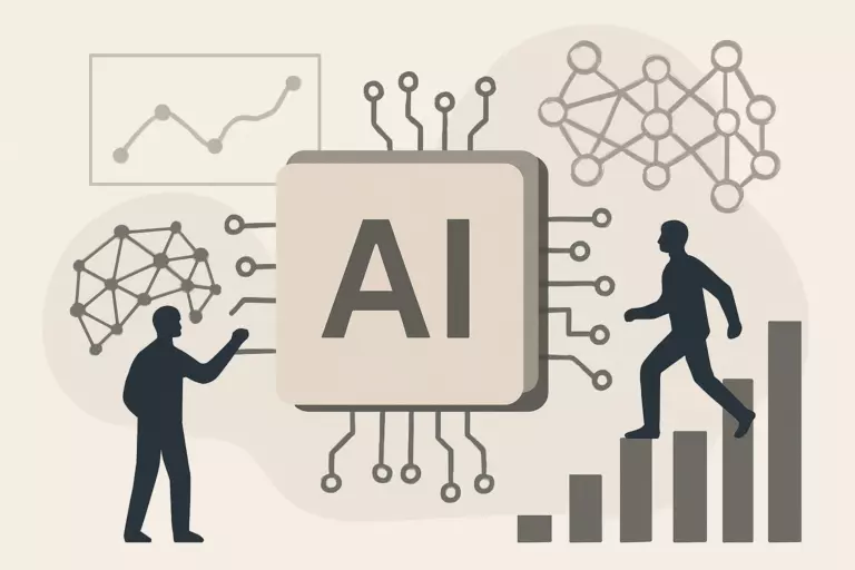 Illustrasjon av Meta AI introduserer Hyperagenter for selvforbedring