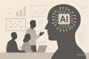 Illustrasjon KI-generert med OpenAI API for artikkelen: SK Telecom bygger kjernevirksomhet rundt KI
