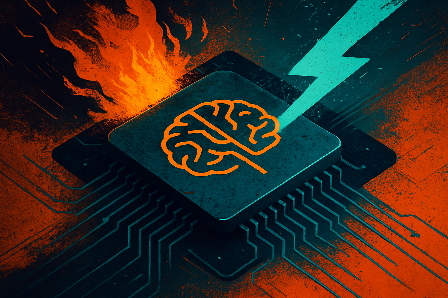 Illustration of Leaks, Investments, and New AI Risks